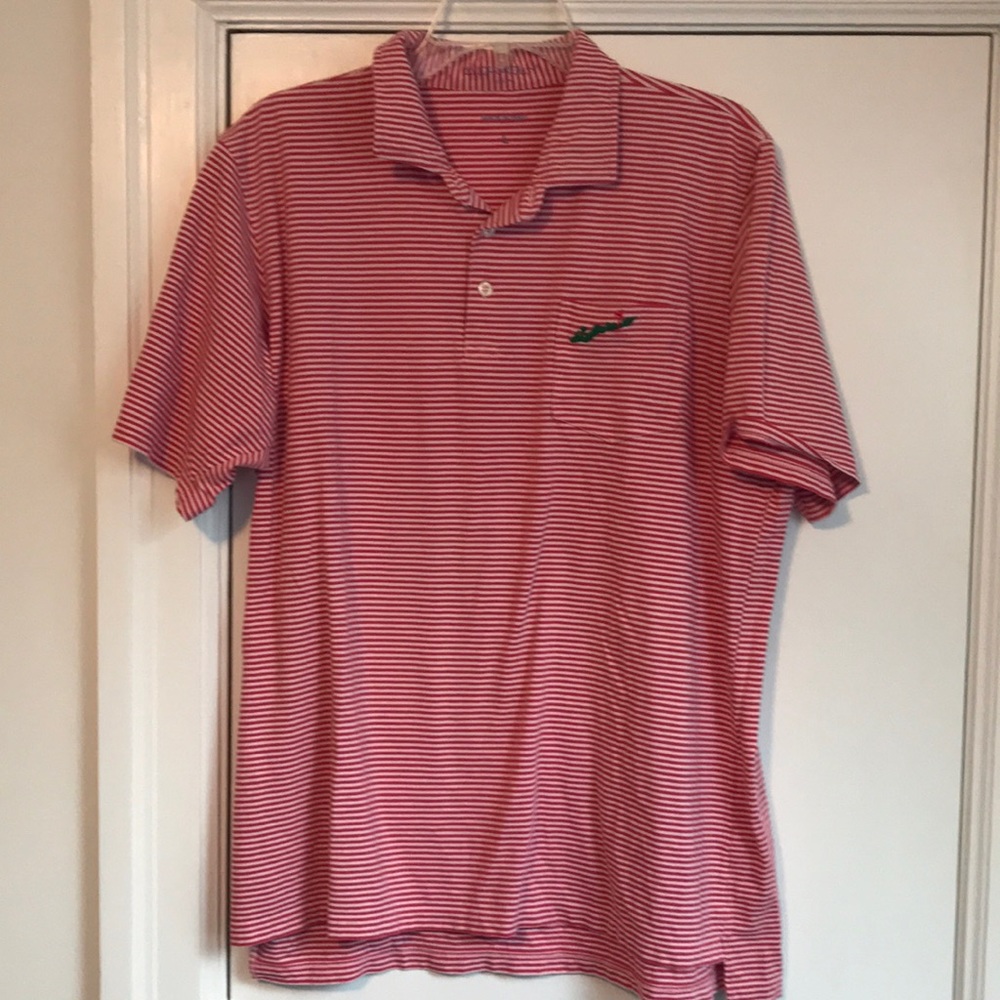 B. Draddy Men's Golf Shirt with Fishers Island Club logo